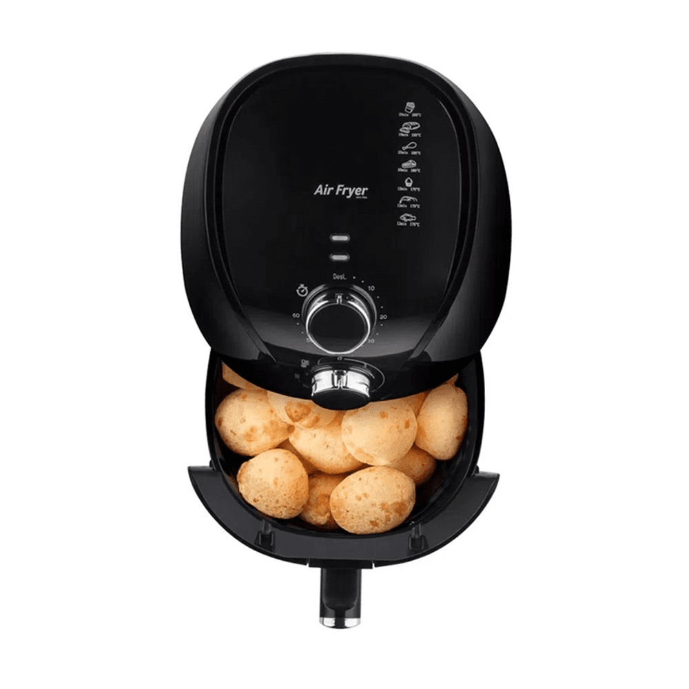 Fritadeira Eletrica Multilaser Air Fryer 4 Litros Com Grade Solar